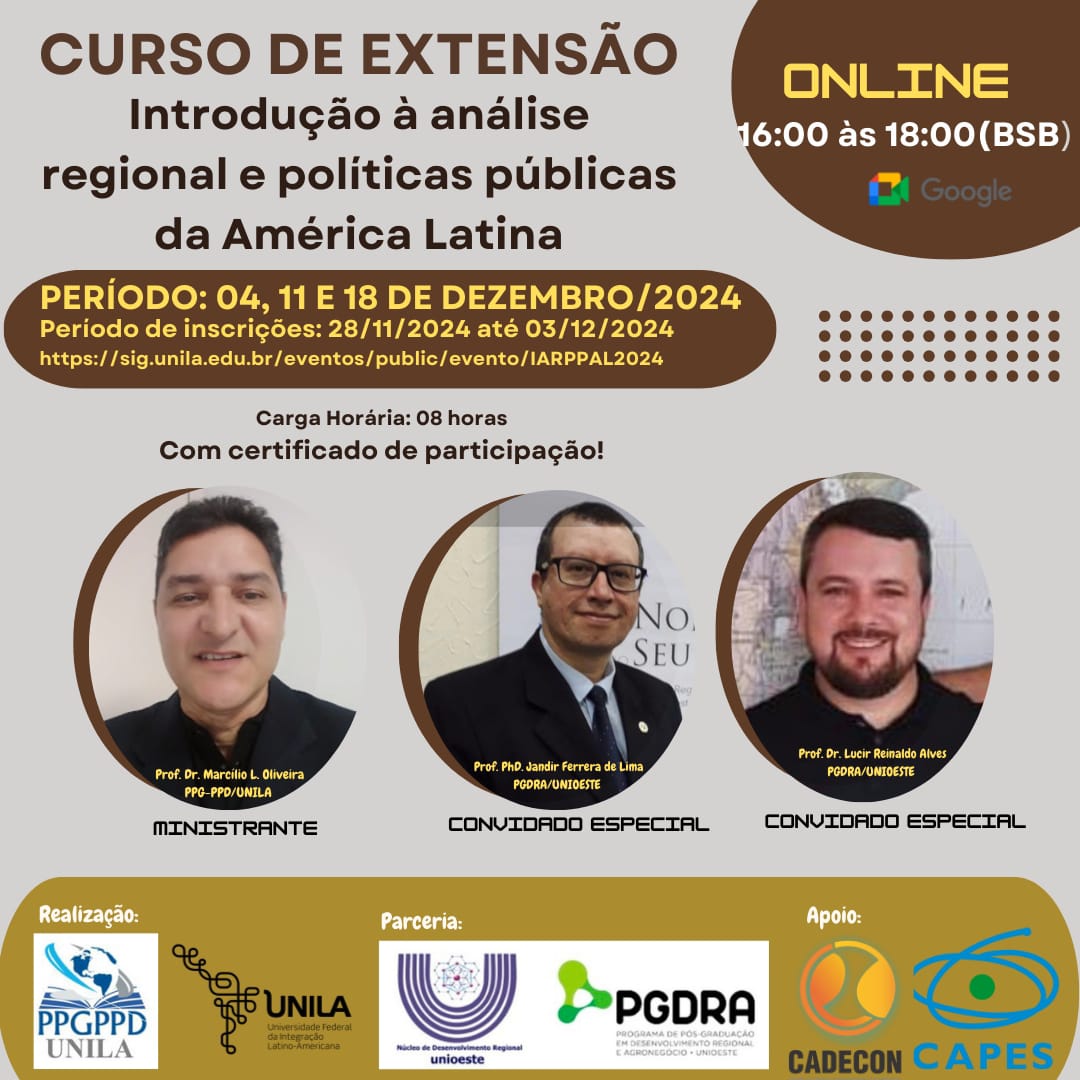 INTRODUO  ANLISE REGIONAL E POLTICAS PBLICAS DA AMRICA LATINA