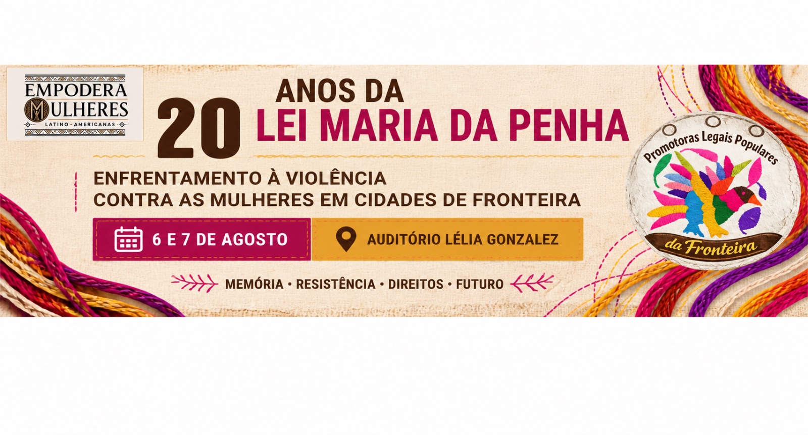 20 anos da Lei Maria da Penha: enfrentamento � viol�ncia contra as mulheres nas cidades de fronteira